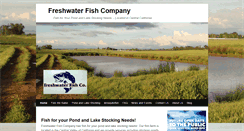 Desktop Screenshot of freshwaterfishco.com